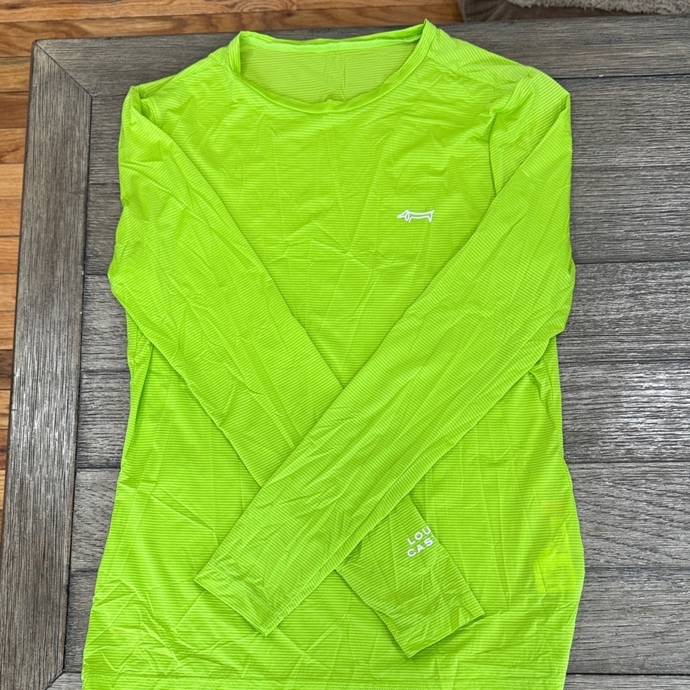 Vibrant Lime Long Sleeve Tee